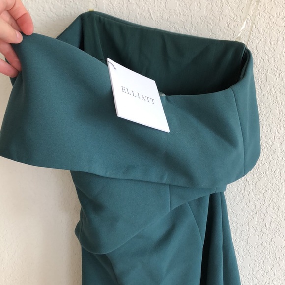 ELLIATT SERPENTINE DRESS in peacock - Picture 11 of 16